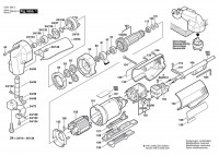 Bosch 0 601 500 203 Gsc 16 Shears 230 V / Eu Spare Parts